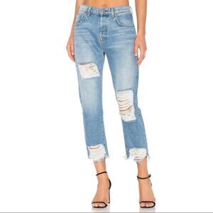 Sz 26 Seven for all mankind Distressed Holy Jeans